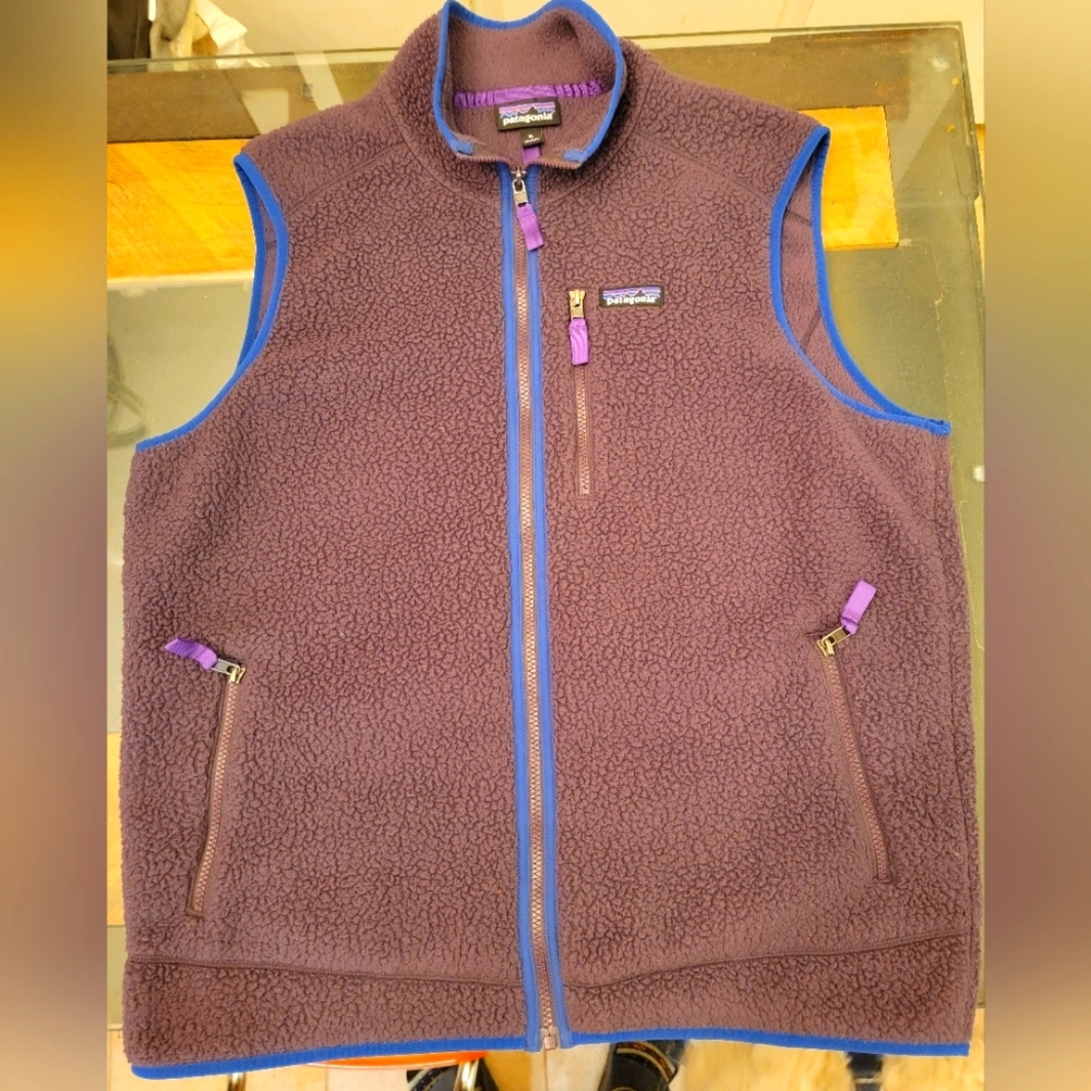 Patagonia retro pile fleece vest mens XL